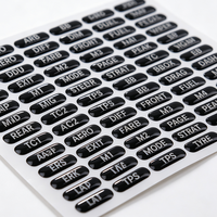 Pegatinas de Vinilo Personalizadas, Recortadas, Holográficas, con Resina Epoxi, Etiquetas de PVC con Diseño de Dibujos Animados, Adhesivas, Impermeables, con Logotipo Personalizado