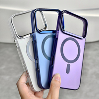 VAWI B042 Magnetische Handyhülle für iPhone 17 16 15 Pro Max Stoßfeste Rückseiten-Handyhülle für Samsung S25 S24 Ultra