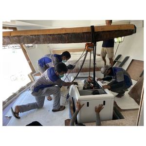 Générateur marin diesel monophasé 5KW 60Hz refroidi à l'eau de mer <span class=keywords><strong>5kVA</strong></span> avec insonorisé pour le type silencieux de démarrage à distance de yacht de bateau - Product Image 2