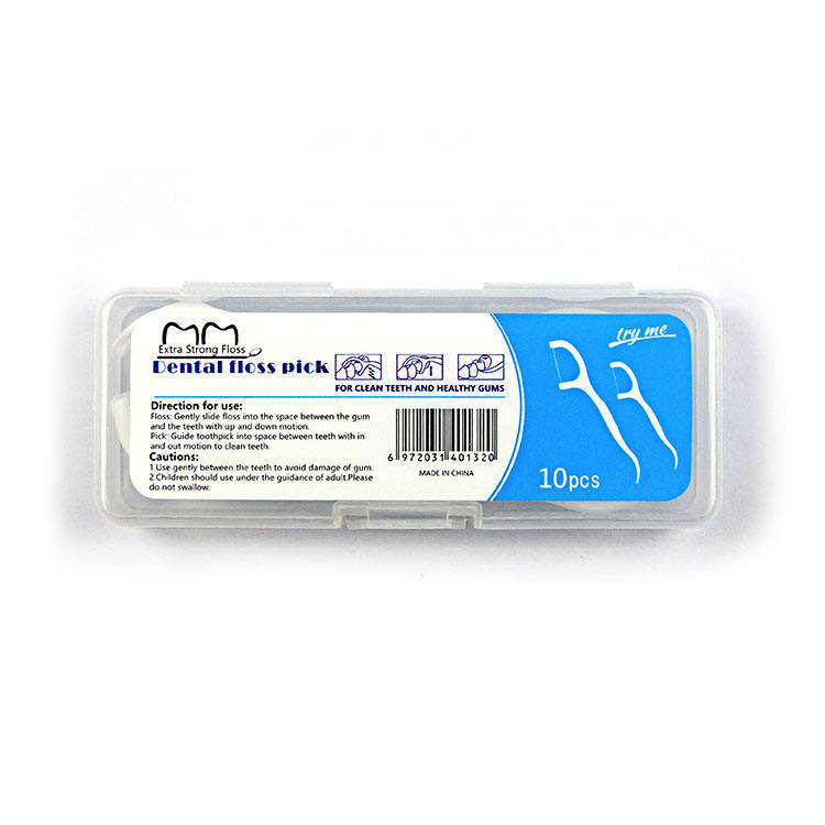 Compostable Portable Teeth Flosser Easy Glide