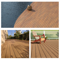 Plancher extérieur durable SINKO en WPC, antidérapant, résistant aux intempéries, en composite bois