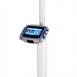 Plateforme corporelle personnelle, capacité de 200 kg à 300 kg, détecteur de hauteur ultrasonique numérique et mesure du poids, balance en acier rechargeable - Product Image 5