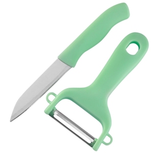 Nuevo y Popular cuchillo de fruta de acero inoxidable, cuchillo pelador, 2 uds., herramienta de cocina, regalo, juego de cuchillos de cocina de alta calidad - Product Image 1