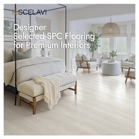 SPC Innenarchitektur-Freundlicher Vinylboden Rutschfest Wasserdicht Natürliche Textur Klick-Verschluss Chevron-Bodenfliesen Kommerziell