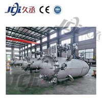 Filtre à bougies automatique CFC pour l'élimination des impuretés de l'huile alimentaire, système de décharge de boue en acier inoxydable 304, SS316 ASME