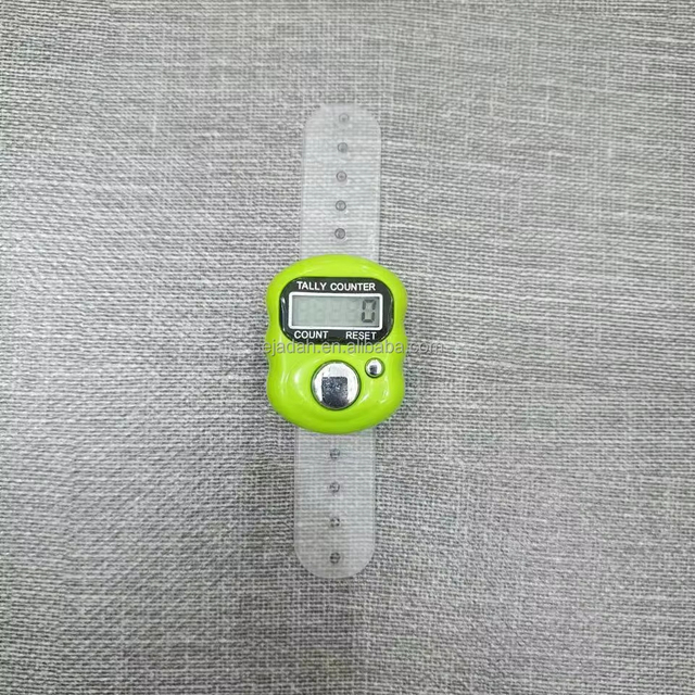 Wholesale Plastic Digital Finger Counter Tasbih Digital Electronic Tally Counter Praying Muslim LCD Counters
