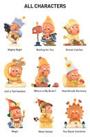 100% authentique pour POP MART Twinkle Twinkle Series Figurine en PVC de 8 cm Boîte mystère Collection de garçons mignons Popmert