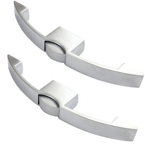 TYTXRV 128 mm Schlüsselloses Druckknopfschloss für Wohnmobil-Schränke, Bogengriff, Türschloss für Wohnmobil, Wohnwagen, Reiseanhänger, Möbel, 10 Stück/Karton - Product Image 1