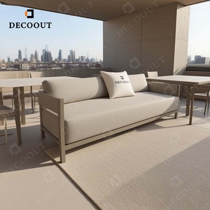 Hiện đại ngoài trời nội thất sân vườn thiết lập cho sân khách sạn biệt thự căn hộ nhà với phong cách ghế sofa làm bền dây mây - Product Image 2