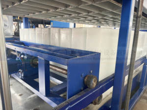 <span class=keywords><strong>Machine</strong></span> à glace refroidie à l'eau de bloc de fabricant de capacité de production de glace quotidienne de 15 tonnes - Product Image 6