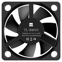 Thermalright TL-B4010 40mm ventilateur de refroidissement compact 5500RPM PWM double roulement à billes 2.08mmH2O pour Mini PC