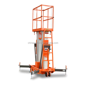 Elevador de Aluminio de Doble Mástil o Elevador de Dos Postes Fabricado en Aleación de Aluminio para Trabajos Aéreos - Product Image 1