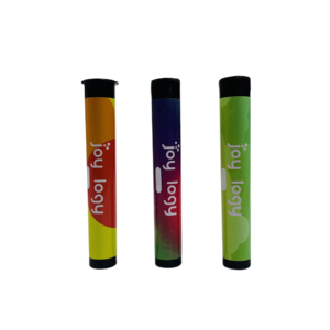 116mm Child Proof Waterproof Custom Size 1 Gram Package Plastic Pop Top custom pack print tube packaging with Stickers