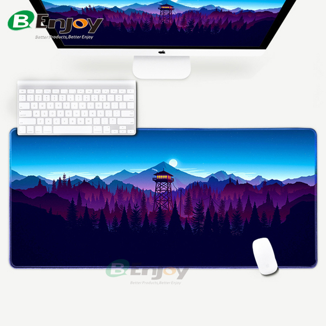Personalized Soft Smooth Micro-Texture Cloth Gaming Mouse Pad with Stitched Sides for Gamers