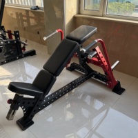 Équipement de musculation multifonction 3-en-1 : Banc réglable, Crossover à câbles, Presse à épaules, Construction métallique, Charge par disques à levier