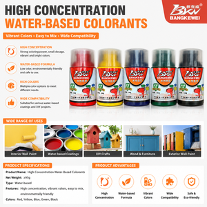 BKW High Concentration Water Based Color Paste 100g/2KG/100g Vibrant Colors for <b>Paints</b> DIY and <b>Coatings</b> - Product Image 3