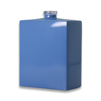 Flacons diffuseurs vaporisateurs bleus élégants personnalisés de haute qualité Conteneur vide de luxe Bouteille de parfum en verre