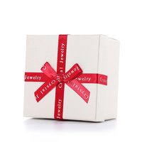 Cajas de Joyería de Cartón Rígido al por Mayor Baratas con Tapa y Base, Embalaje Personalizado, Caja para Pulseras con Logotipo, Grabado y Laminado Mate