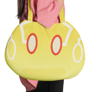 Bolsas de lona reutilizables con forma de anime de dibujos animados personalizadas, bolsas de mano con forma novedosa, venta al por mayor para compradores - Product Image 1