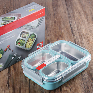 School <strong>Kids</strong> Bento Fresh Food <strong>Storaged</strong> <strong>Box</strong> Silicone Collapsible Lunch <strong>Box</strong> - Product Image 4