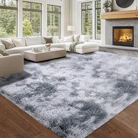 Luxuriöses Modernes Polyester-Heimtextil Großes Rechteckiges Teppich-Set mit Küstenmuster, Rutschfest und Tierfreundlich für das Wohnzimmer