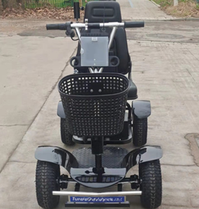 Hot 4 Wheel Drive Golf <span class=keywords><strong>Buggy</strong></span> Folding Điện Một Chỗ Ngồi Golf Giỏ Hàng - Product Image 3