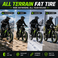 Moto tout-terrain électrique 8000W de puissance de pointe, 72V 36Ah, vitesse maximale de 85 km/h, suspension hydraulique, pneus tout-terrain pour les pilotes adultes