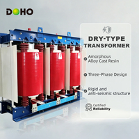 Transformateur sec triphasé DOHO SC(B)12-NX2 35kV/1.14kV 0.4kV 50Hz 40kVA à bobinage en cuivre, en acier au silicium et résine coulée