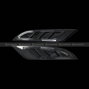 Decoración Exterior automotriz para coche, capó de fibra de carbono seco, rejillas de ventilación, accesorios de coche para <span class=keywords><strong>Land</strong></span> <span class=keywords><strong>Rover</strong></span> <span class=keywords><strong>Defender</strong></span> 2020 - Product Image 2