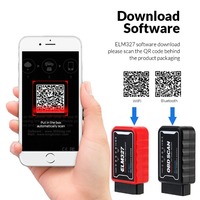 Escáner OBD2 KINGBOLEN ELM327 Versión WIFI con Chip PIC18F25K80, Herramienta de Diagnóstico Automotriz Elm 327, OBDScan para Android y Windows
