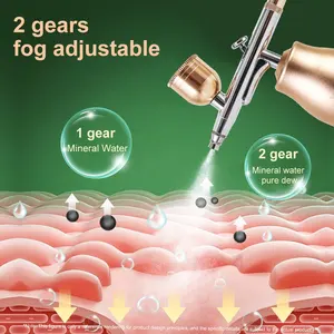 New High Pressure Oxygen Injector Mini Facial Steamer Make Your Face Deep Moisturizing Handheld Nano Oxygen Injector
