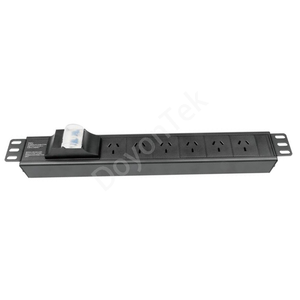 DoyonTe 19 ''250V 15A 8bit AS/NZS 3112 Prise autrichienne sever rack mount PDU - Product Image 2