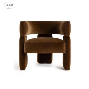 Sillón EKAR Harper <span class=keywords><strong>Eclat</strong></span>: Silla de Diseño Moderno y Lujoso con Tapicería de Tela para Oficina en Casa y Sala de Estar - Product Image 1