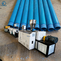 Machine extrudeuse de tuyaux en mousse PVC Horserider pour pompe à moteur, pour le filetage de grands tubes colonne et la fabrication de tuyaux de puits profonds de haute performance