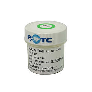 Bolas de Soldadura con Plomo de 250k y 0.55MM, Esferas de Soldadura SN63/PB37 para Reparación de CPU, GPU, IC de Portátiles, <span class=keywords><strong>PS3</strong></span> y PS4 - Product Image 1