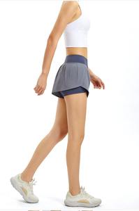 "Pantalones cortos deportivos Fitness para mujer, pantalones calientes de verano, antideslumbrantes, informales, de secado rápido, para correr, Yoga, entrenamiento, pantalones deportivos transpirables" - Product Image 6