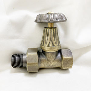 Válvula de radiador de latón para uso doméstico para agua caliente, calefacción Central, solución de diseño gráfico personalizable para cubierta de tubería de radiador Kraan - Product Image 3