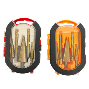 Juego profesional de 6 brocas escalonadas con dientes de sierra, de acero para rodamientos, brocas escalonadas de 4-12/4-20/4-32 mm, sierras perforadoras de 3/6/8 mm para metal y madera - Product Image 2