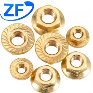 Đồng flashed ống xả đa tạp với kẽm mạ mặt bích hạt Thép không gỉ Brass NUT - Product Image 3