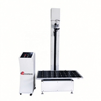 Testeur d'impact par chute de billes en acier HOTOTECH pour modules photovoltaïques, machine de test de résistance aux chutes libres pour panneaux solaires