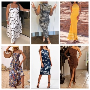 Trendy Used Clothes Female Dresses Beach Holiday Style Dresses Cheap Price For Resale - Product Image 2