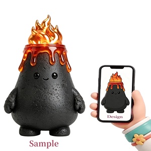 เมย์แอนทอยส์ รับออกแบบ ODM ฟิกเกอร์ไวนิลการ์ตูน ของสะสมงานศิลปะ Lava Guardian บริการ OEM ครบวงจร ของเล่นสะสม PVC ไวนิล - Product Image 2