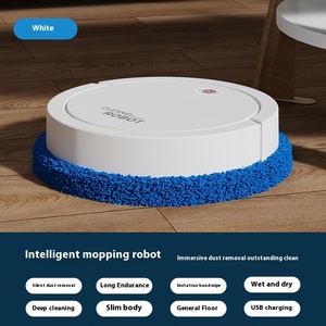 Fully Automatic Intelligent Home Use Plastic <b>Mopping</b> Robot Dry Wet Dual-use Usb Floor <b>Cleaning</b> Xm12 Wet and Dry <b>Mopping</b> Robot - Product Image 6
