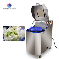 RVS fruit- en groente-ontwateringsmachine met digitale besturing, centrifugale spinner voor sla, kool en voedselverwerking