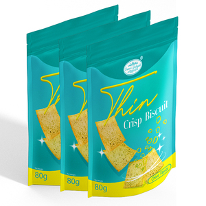 Biscotti Croccanti Halal a Base di Alghe Marine Senza Zucchero, Snack al Gusto di Miele - Product Image 5