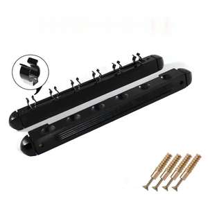 Support <span class=keywords><strong>mural</strong></span> pour queues de <span class=keywords><strong>billard</strong></span> en bois à 6 trous, multi-pièces, style Rome, vente chaude - Product Image 4