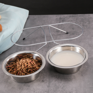 Tigela de água para cachorros, tigela de água doce em aço inoxidável para cães e cachorros - Product Image 5