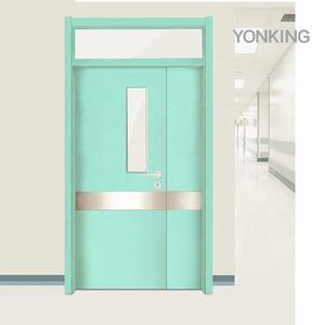 Puerta de Acero y Madera de 45 mm con Diseño Gráfico Moderno, Precolgada, de Apertura Lateral, Insonorizada y Antideformación <span class=keywords><strong>para</strong></span> Uso Comercial e Industrial - Product Image 1