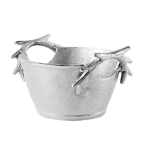 Seau à glace en aluminium argenté pour boissons, design moderne, capacité 5L, avec support en forme de tête de cerf – Vente chaude - Product Image 6