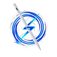 Toptan Wisoneng Allwinner Aktif Kapasitif Hızlı Şarjlı Dokunmatik Ekran Kalemi Manyetik Çekimli Değiştirilebilir Uçlu Tablet Kalemi